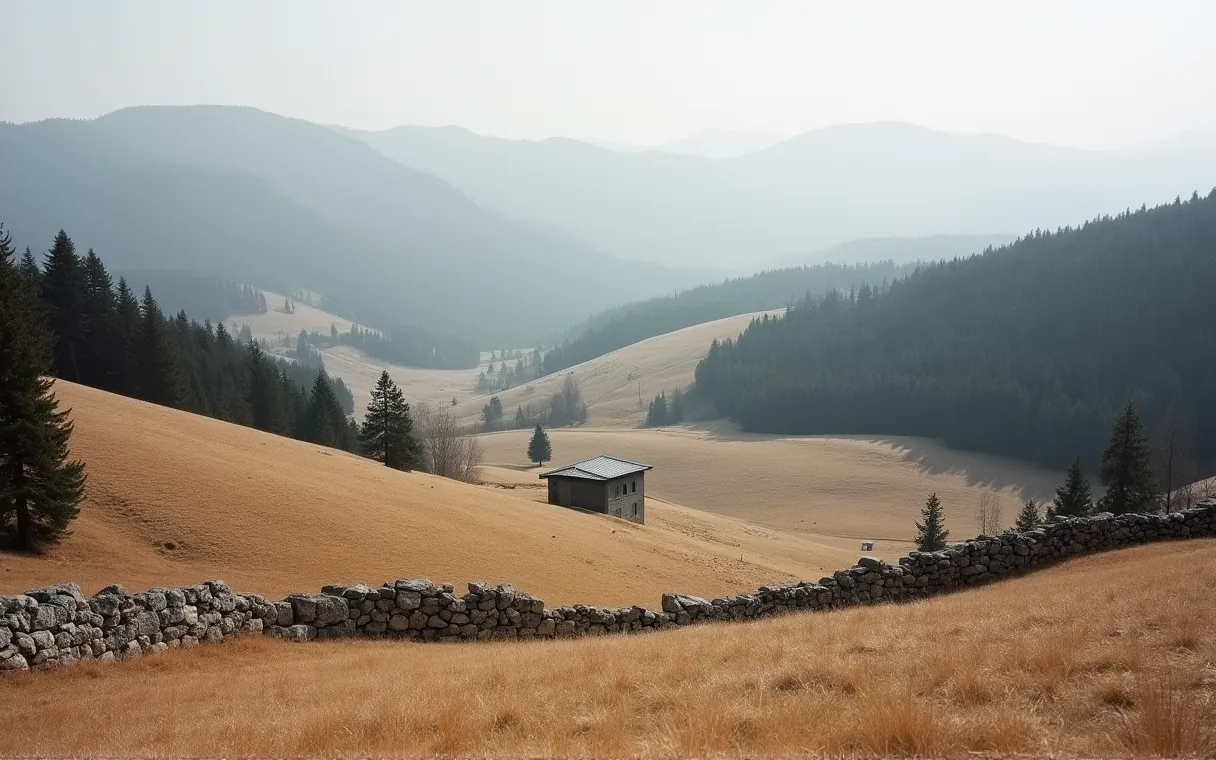Paesaggio dell'Altopiano di Asiago